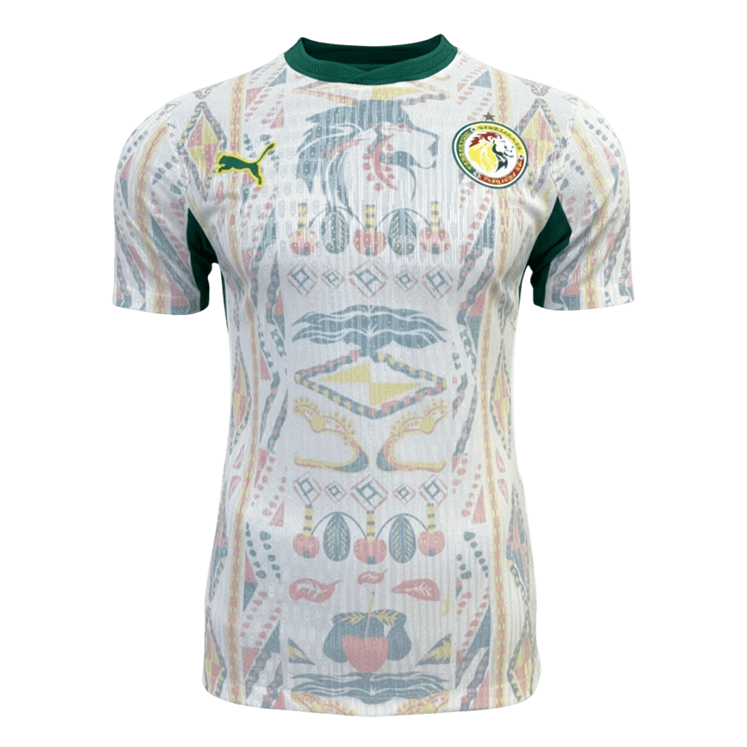 Maillot Domicile Sénégal - Joueur Blanc Coupe du Monde 2026