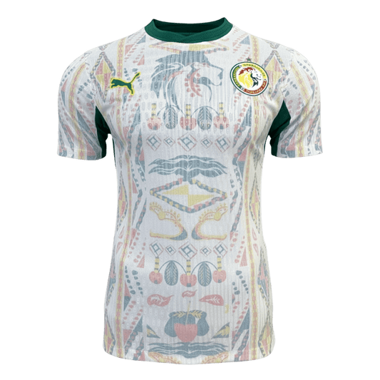 Maillot Domicile Sénégal - Joueur Blanc Coupe du Monde 2026