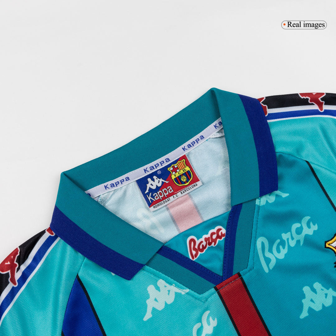 Retro Barcelona Extérieur Maillot 1996/97 Bleu