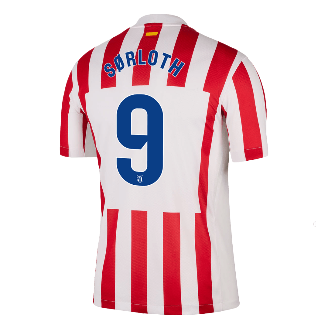 SØRLOTH #9 Atletico Madrid Maillot Domicile 2025/26 Rouge&Blanc