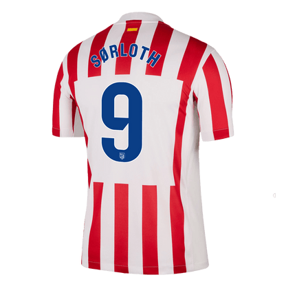 SØRLOTH #9 Atletico Madrid Maillot Domicile 2025/26 Rouge&Blanc