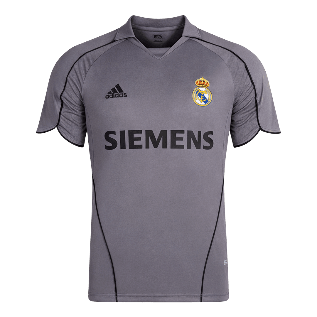 Maillot rétro domicile Real Madrid 2005/06 Gris