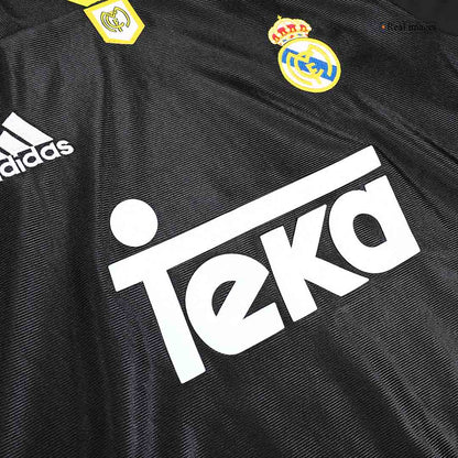 Maillot Rétro Real Madrid Extérieur 1999/00 Noir