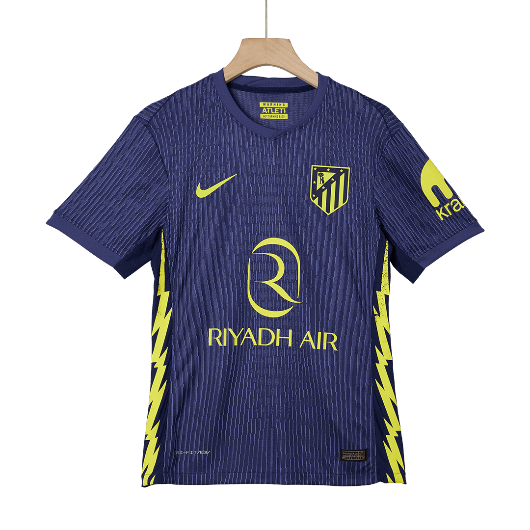 Atletico Madrid Maillot Extérieur 2025/26 Bleu marine Joueur