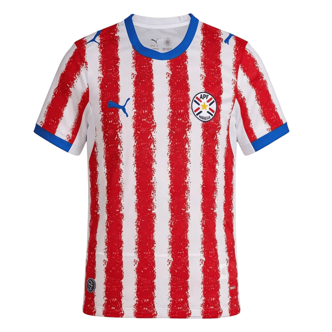 Paraguay Domicile Maillot - Coupe du Monde 2026 Rouge & Blanc