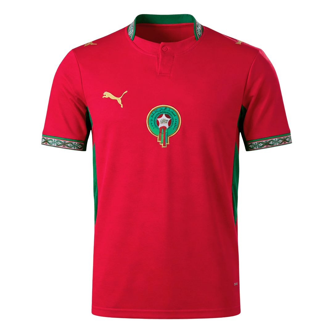 Morocco Home Jersey - World Cup 2026 Red