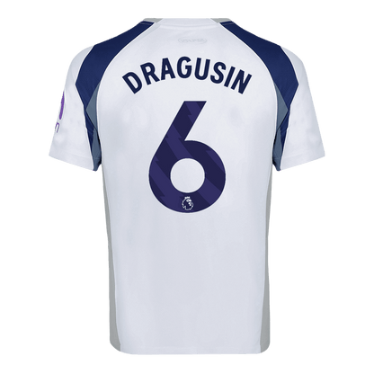 DRAGUSIN #6 Tottenham Hotspur Domicile Maillot 2025/26 Blanc