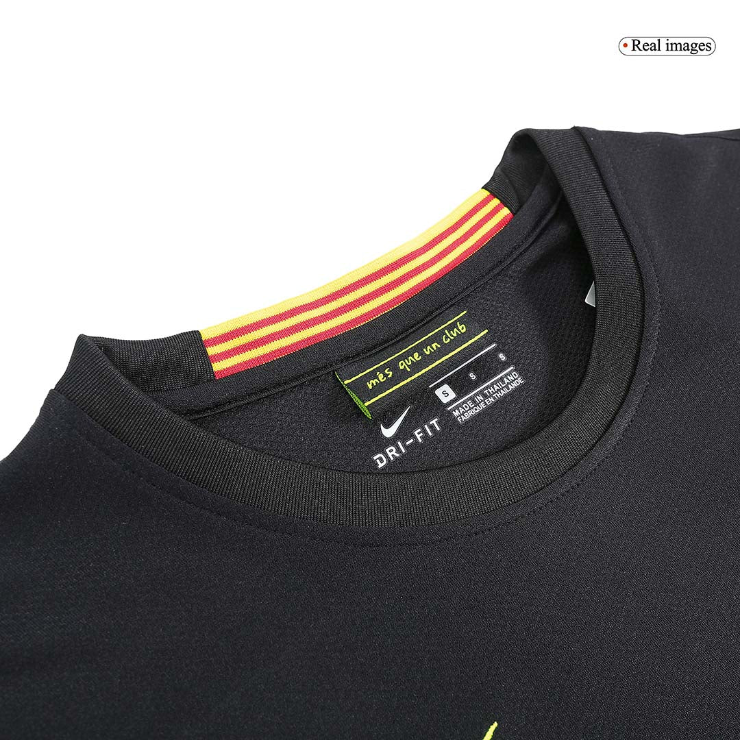 Maillot Rétro Barcelone Troisième 2013/14 Noir