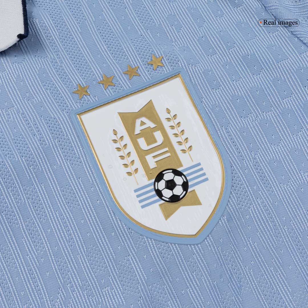 Uruguay Domicile Maillot - Coupe du Monde 2026 Bleu Joueur