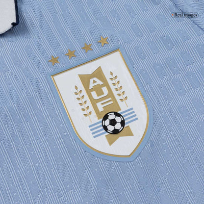 Uruguay Domicile Maillot - Coupe du Monde 2026 Bleu Joueur