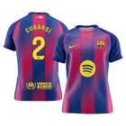 CUBARSÍ #2 Barcelona Domicile Maillot 2025/26 Rouge&Bleu - Super