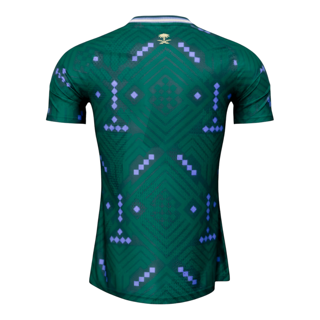 Saudi Arabia Home Jersey - World Cup 2026 Green Player