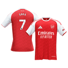 SAKA #7 Arsenal Domicile Maillot 2025/26 Rouge - Super