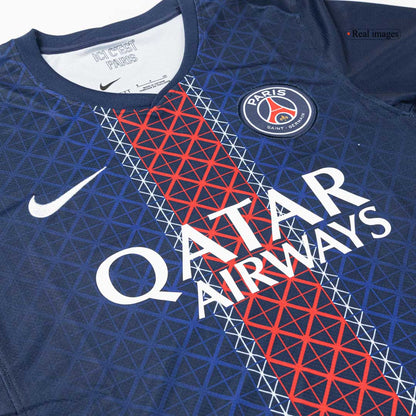 O.DEMBÉLÉ #10 PSG Domicile Maillot 2025/26 Bleu marine - Super