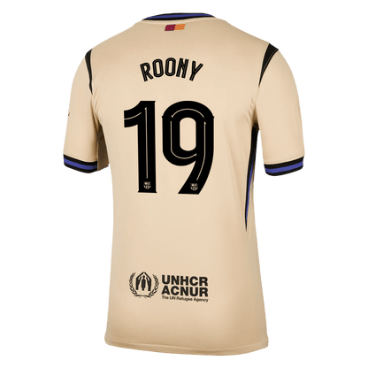 ROONY #19 Barcelone Maillot Extérieur 2025/26 Jaune - UCL