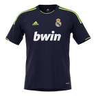 Maillot Rétro Real Madrid Extérieur 2012/13 Noir