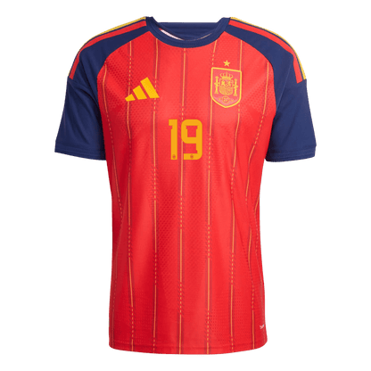 LAMINE YAMAL #19 Spain Home Jersey - 2026 World Cup Red Player