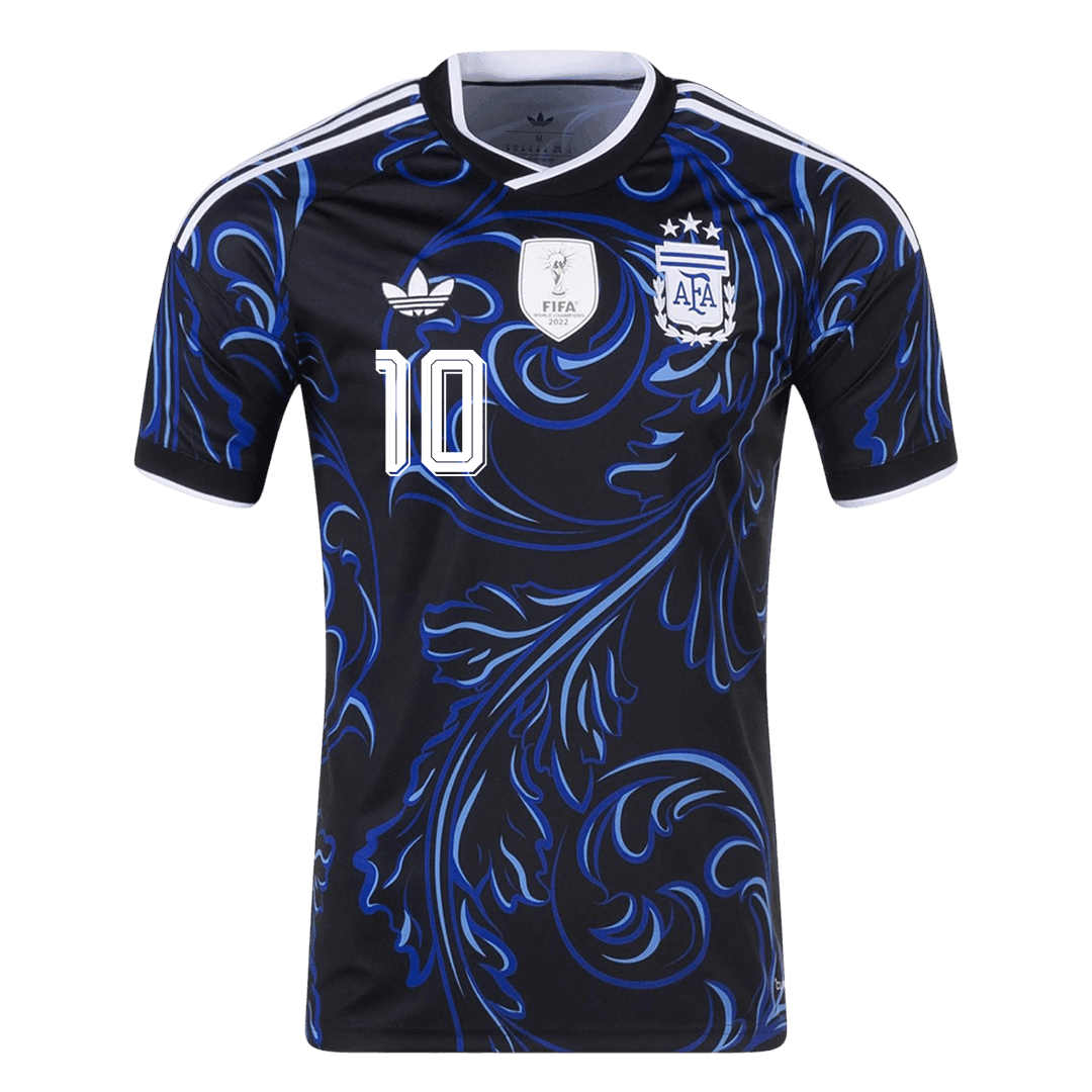 MESSI #10 Maillot Extérieur Argentine - Coupe du Monde 2026 Noir