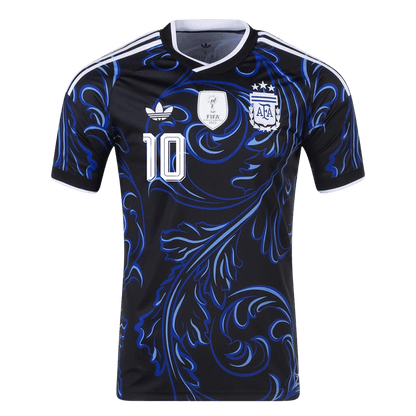 MESSI #10 Maillot Extérieur Argentine - Coupe du Monde 2026 Noir