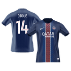 D.DOUÉ #14 PSG Domicile Maillot 2025/26 Bleu marine - Super