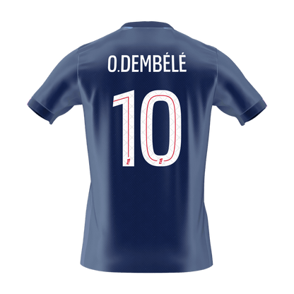 O.DEMBÉLÉ #10 PSG Domicile Maillot 2025/26 Bleu marine - Super