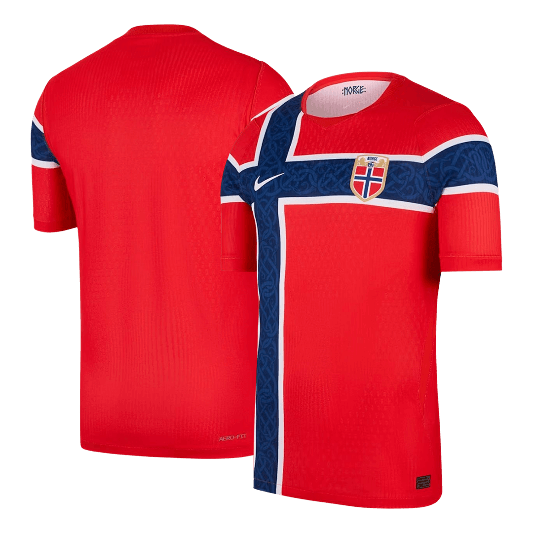 Norway Home Jersey - 2026 World Cup Red Player