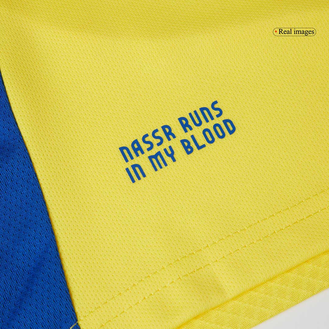 RONALDO #7 Al Nassr Maillot Domicile 2024/25 Jaune - ACL