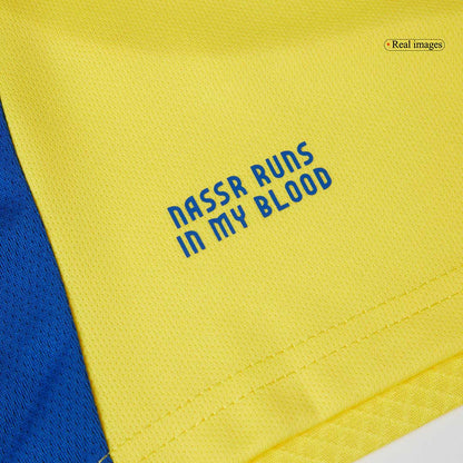 RONALDO #7 Al Nassr Maillot Domicile 2024/25 Jaune - ACL