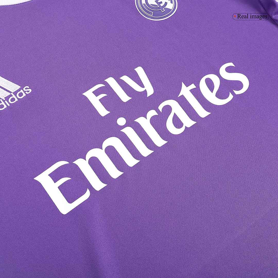 Retro Real Madrid Extérieur Maillot 2016/17 Violet