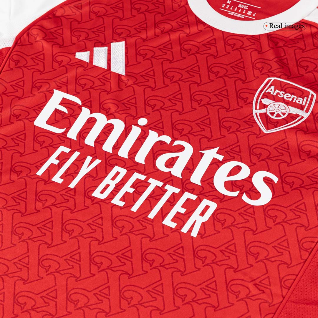 Arsenal Domicile Maillot 2025/26 Rouge - Superbe