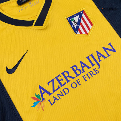 Maillot Rétro Atlético Madrid Extérieur 2013/14 Jaune