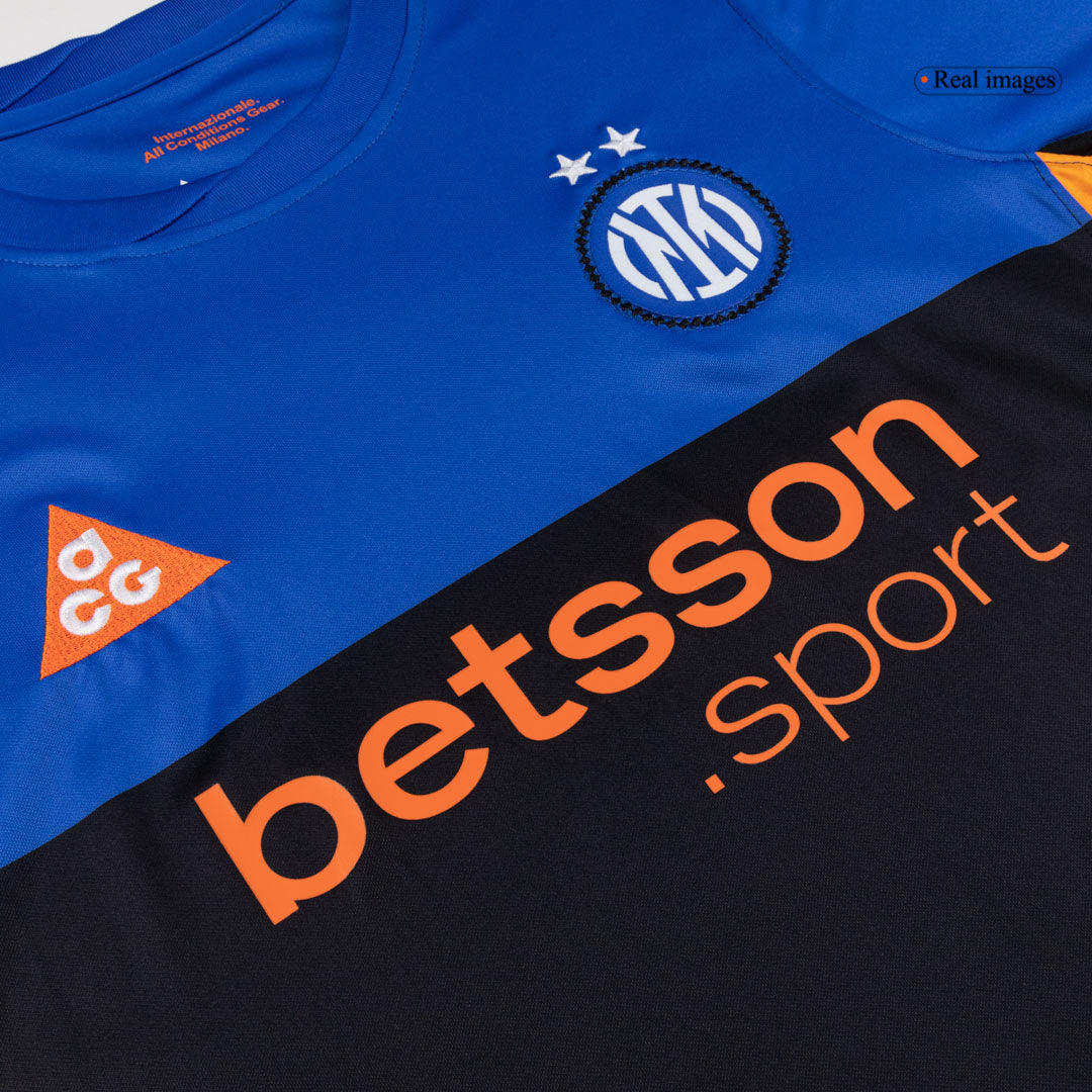 Inter Milan Quatrième Maillot Extérieur 2025/26 Noir&Bleu