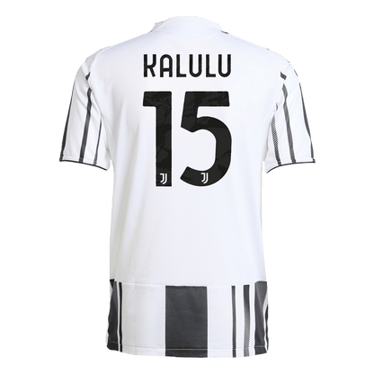 KALULU #15 Juventus Domicile Maillot 2025/26 Noir&Blanc Joueur