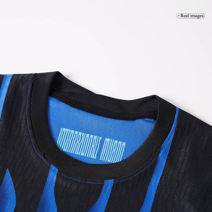 LAUTARO #10 Inter Milan Domicile Maillot 2025/26 Bleu&Noir Joueur