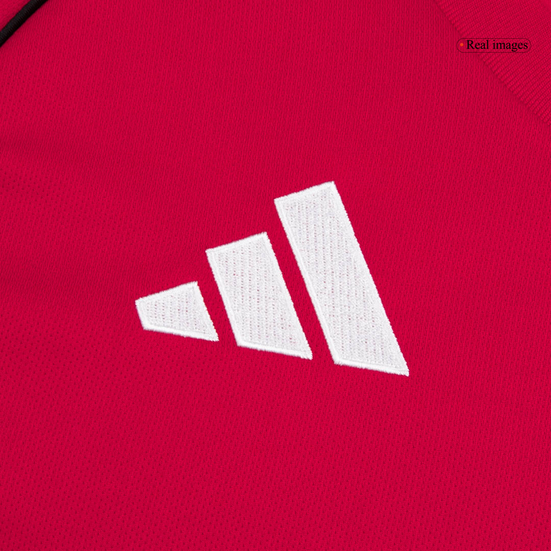 B.FERNANDES #8 Manchester United Domicile Maillot 2025/26 Rouge - Super