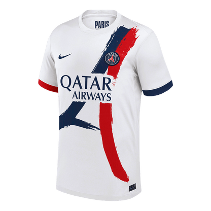 O.DEMBÉLÉ #10 PSG Extérieur Maillot 2025/26 Blanc