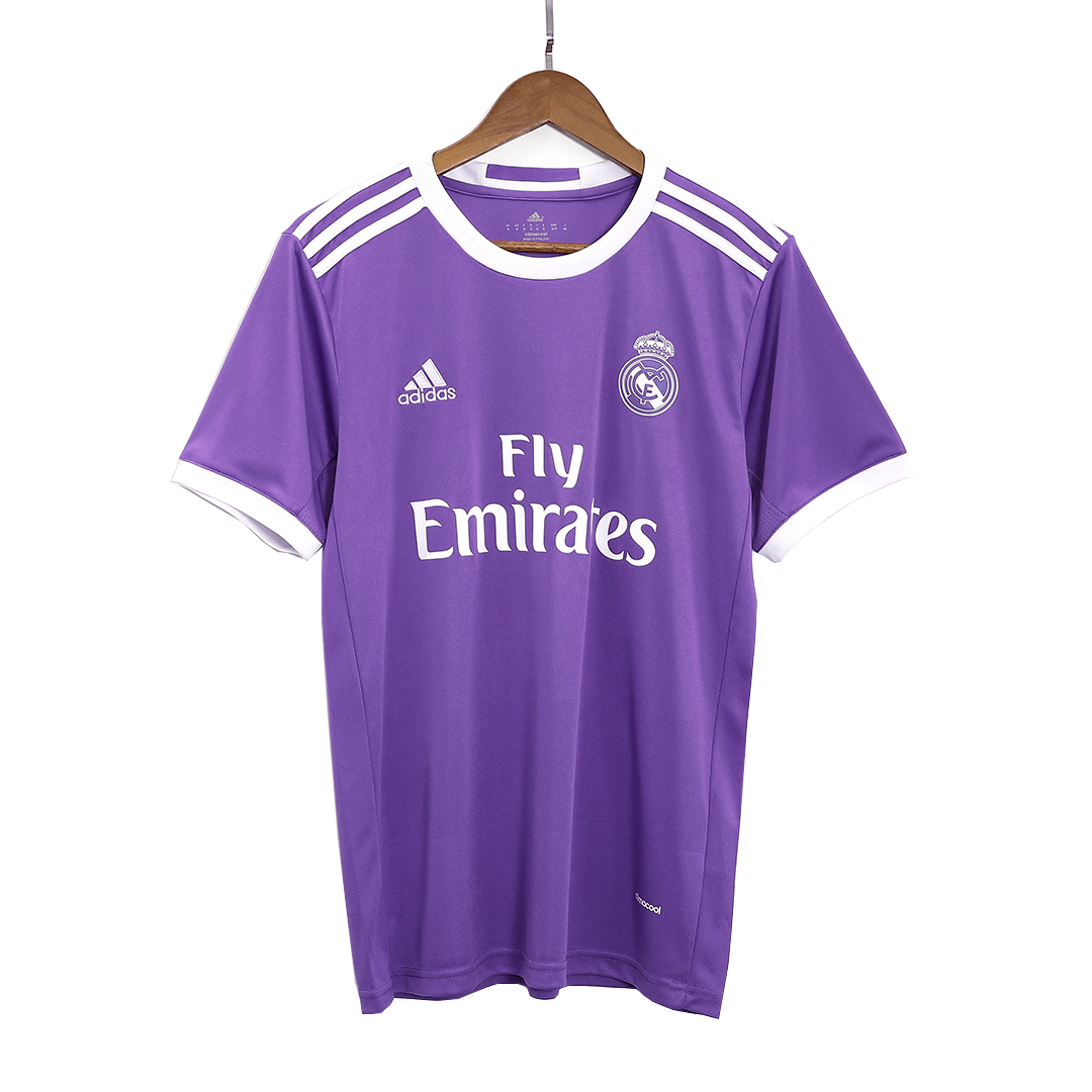 Retro Real Madrid Extérieur Maillot 2016/17 Violet