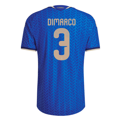 Maillot Domicile Italie #3 DIMARCO - Joueur Coupe du Monde 2026 Bleu