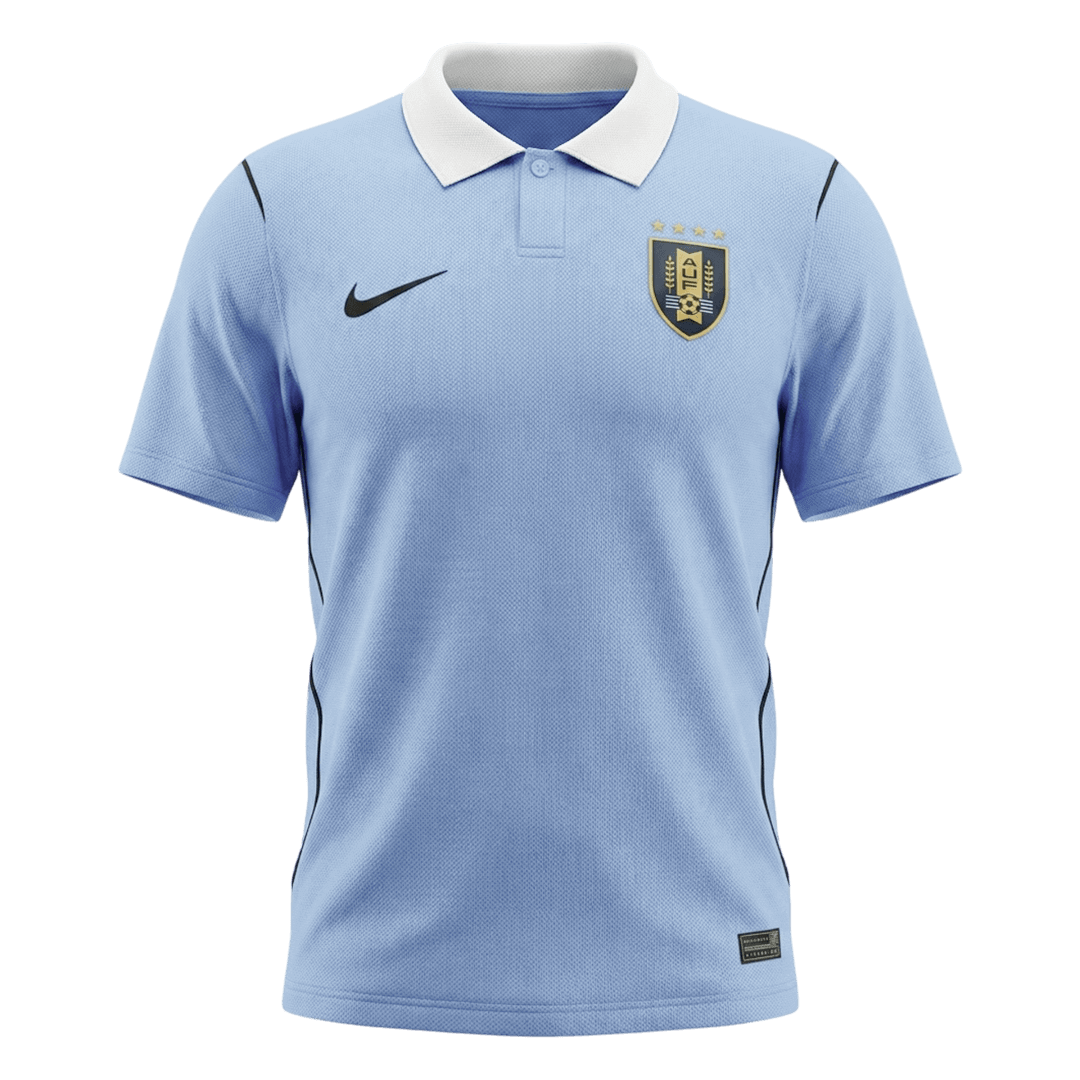Uruguay Domicile Maillot - Coupe du Monde 2026 Bleu