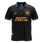 Maillot Rétro Manchester United Extérieur 1993/94 Noir