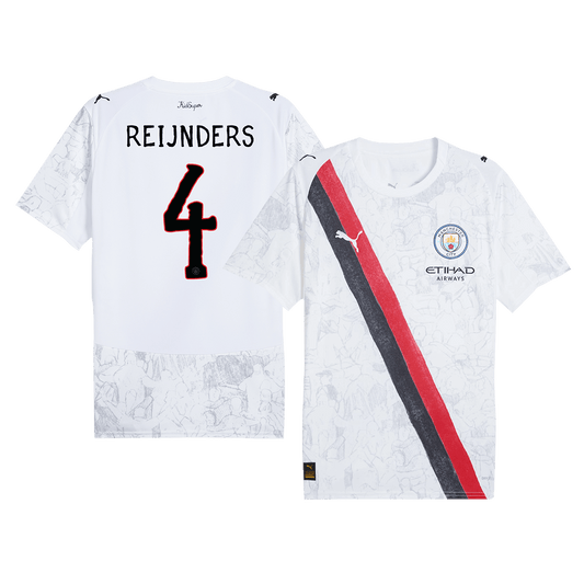 REIJNDERS #4 Maillot Manchester City - Coupe du Monde 2025/26 Blanc