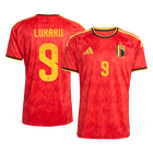 LUKAKU #9 Belgium Home Shirt - World Cup 2026 Red