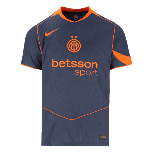 Inter Milan Troisième Maillot 2025/26 Bleu marine Joueur