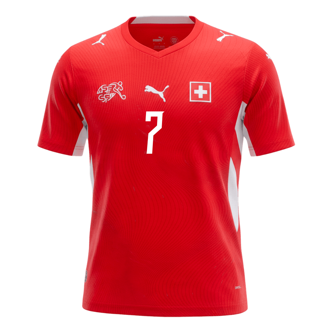 EMBOLO #7 Switzerland Home Jersey - 2026 World Cup Red