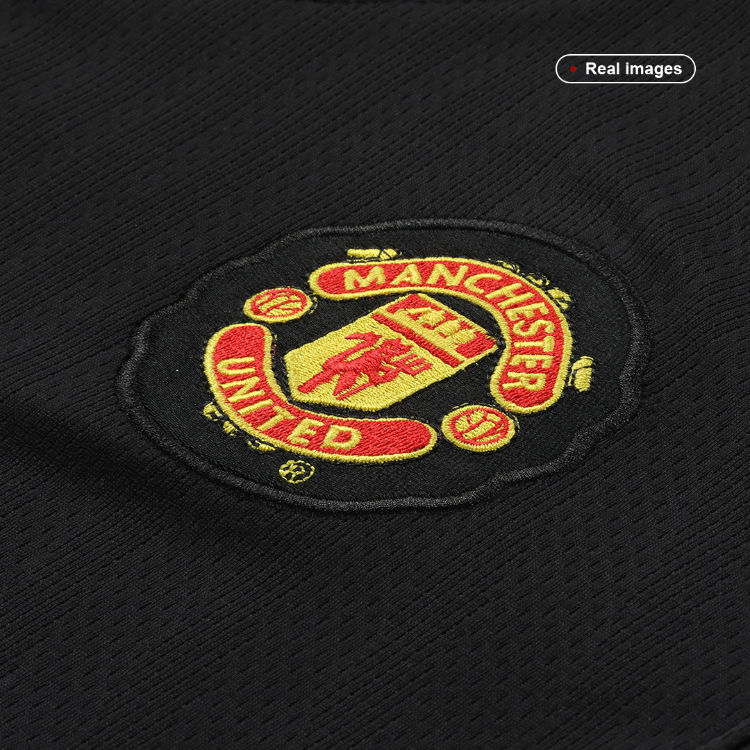 Maillot rétro Manchester United extérieur 2007/08 noir