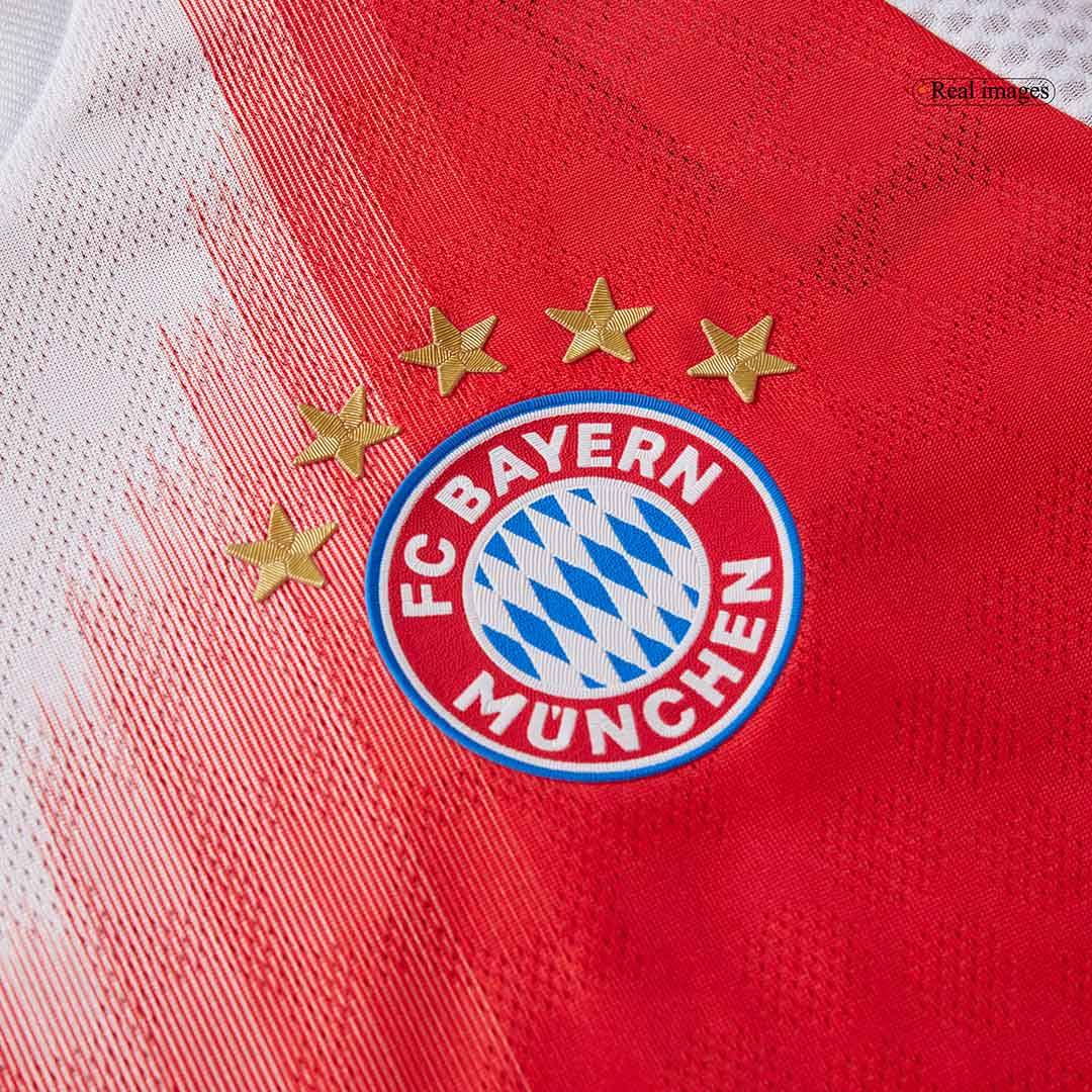 UPAMECANO #2 Bayern Munich Domicile Maillot 2025/26 Rouge Joueur