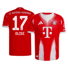 OLISE #17 Bayern Munich Domicile Maillot 2025/26 Rouge Joueur