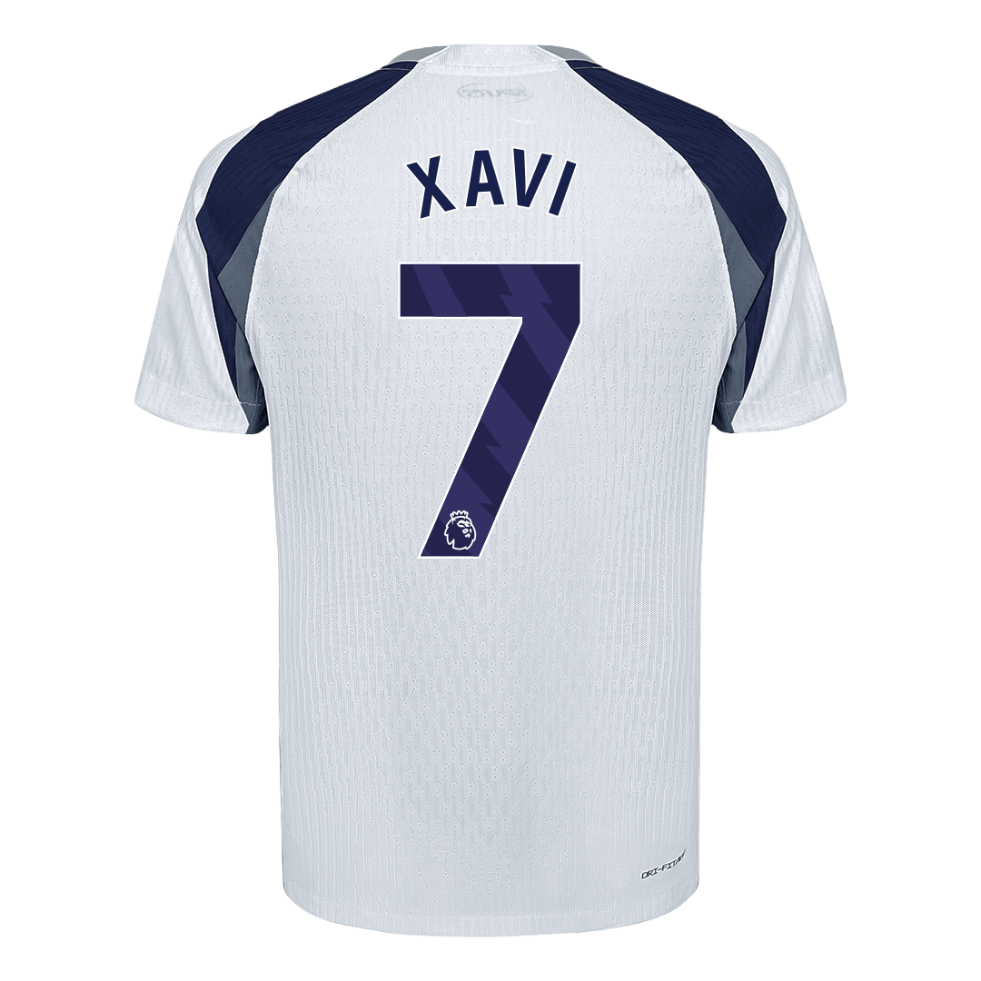XAVI #7 Tottenham Hotspur Domicile Maillot 2025/26 Blanc Joueur