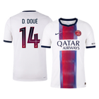 D. DOUÉ #14 PSG Extérieur Maillot 2026/27 Blanc Joueur