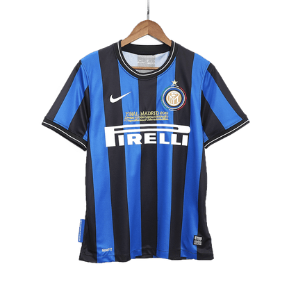 Retro Inter Milan Domicile Maillot 2009/10 Black&Blue - UCL